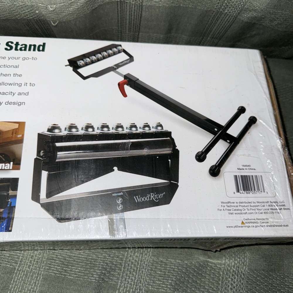 WOODRIVER Single Roller Work Support Stand