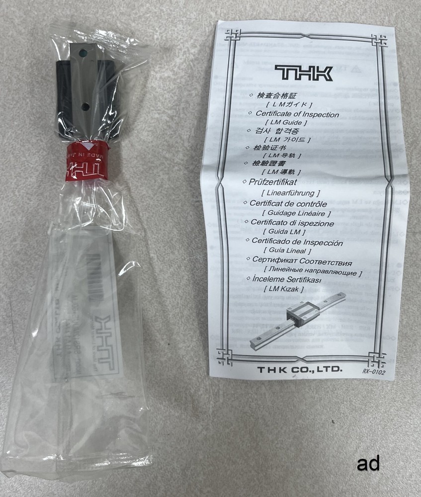 THK SRS12MUUE+60LM Linear Guide With Rail