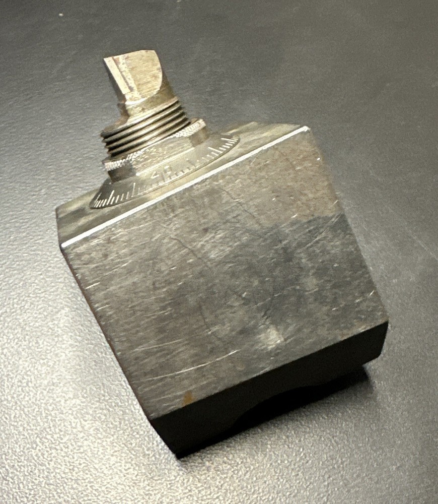 Devlieg Microbore 7408A Grinding Fixture Block Tool Sharpening Jig Machinist