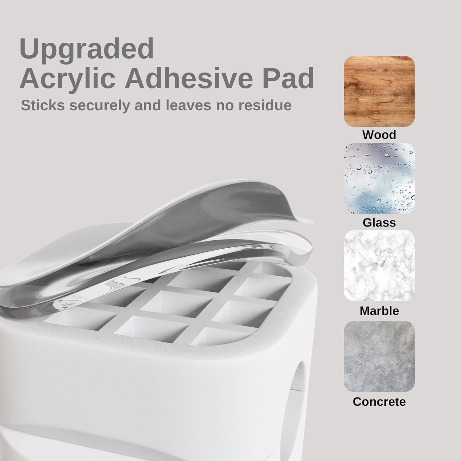 Clipzy 6 Pack Magnetic Cable Clips & Cord Holder, Under Desk Cable Management