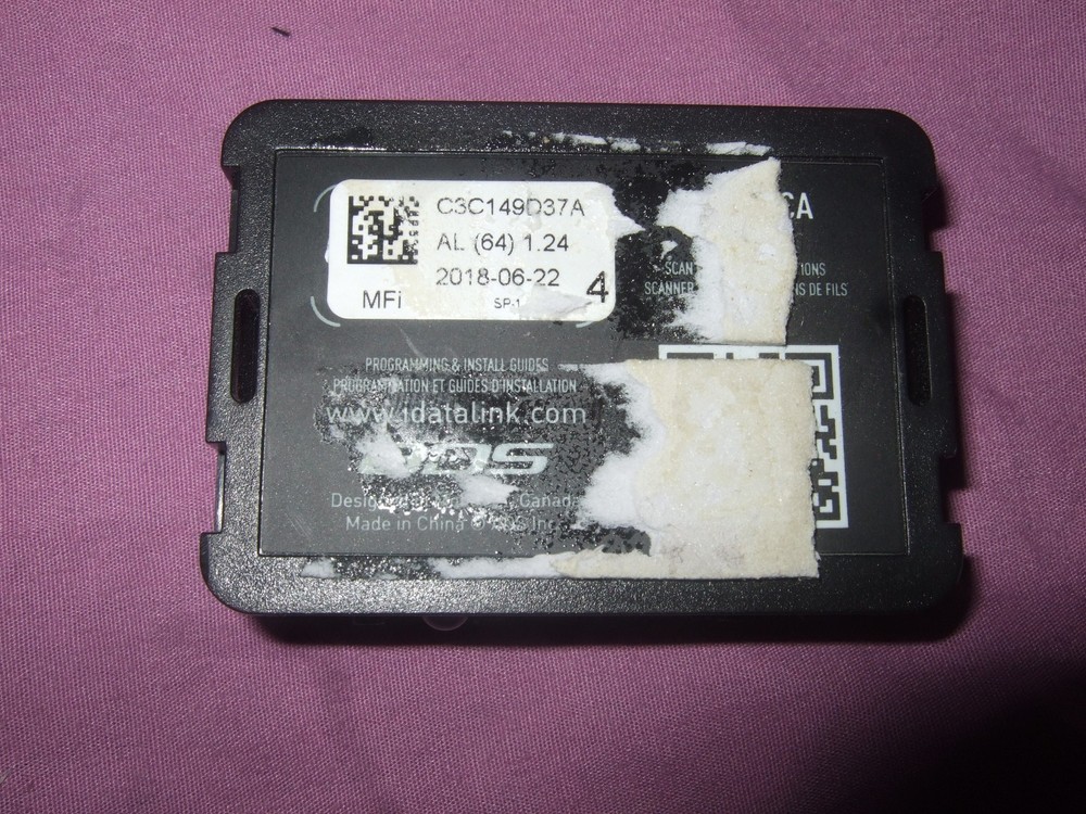 ADS-ALCA (64) iDatalink Module Used #2131