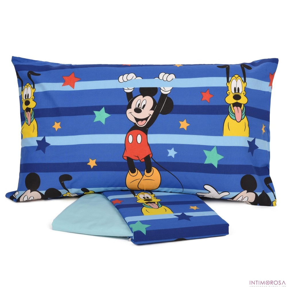 Disney 100% Cotton Single Bed Pillowcase + Corner Bottom + Sheet...