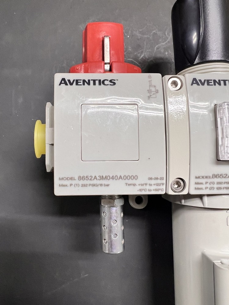 AVENTICS Air Regulator - Filter - Oiler - Shut off Assembly