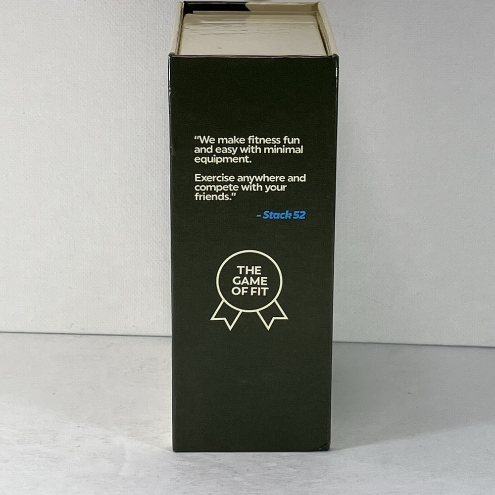 Stack 52 Bodyweight Exercise Workout 104 Playing Cards Mega Pack Mint Condition