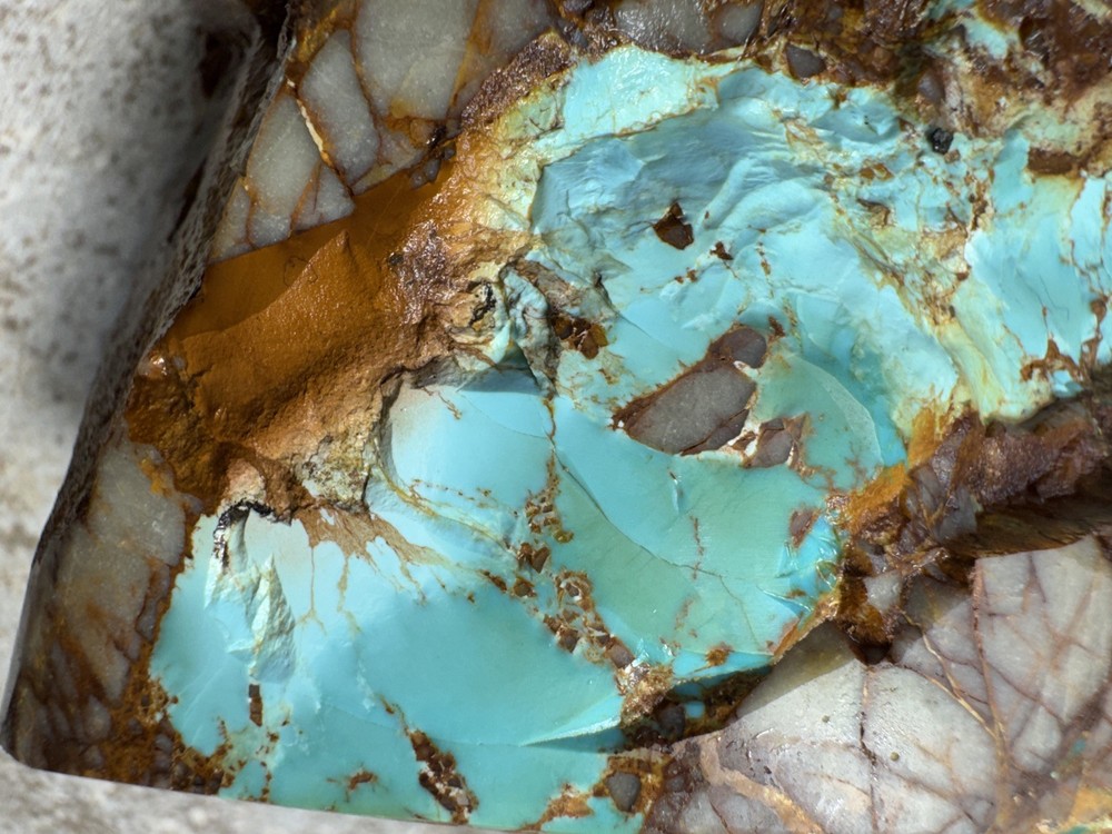 Natural Royston turquoise