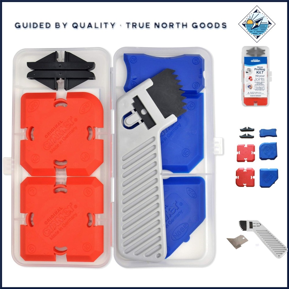 Professional Silicone Profiling Tools with Interchangeable Blades and Guides