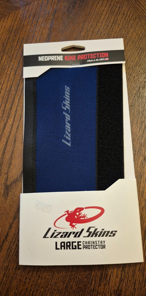 Lizard Skins Large Chainstay Protector Neoprene Blue