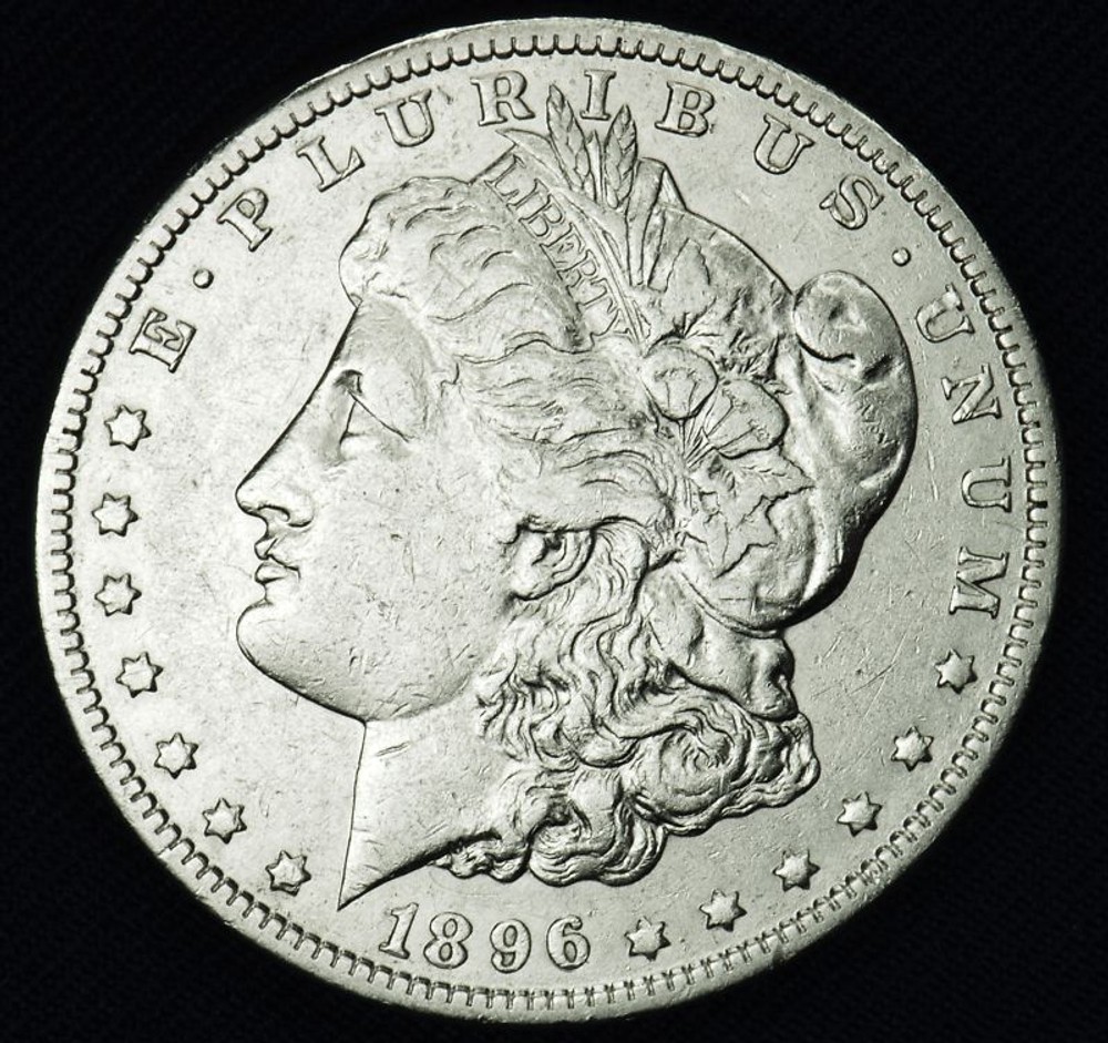 1896-o Silver Dollar.     High Grade (Inventory A)