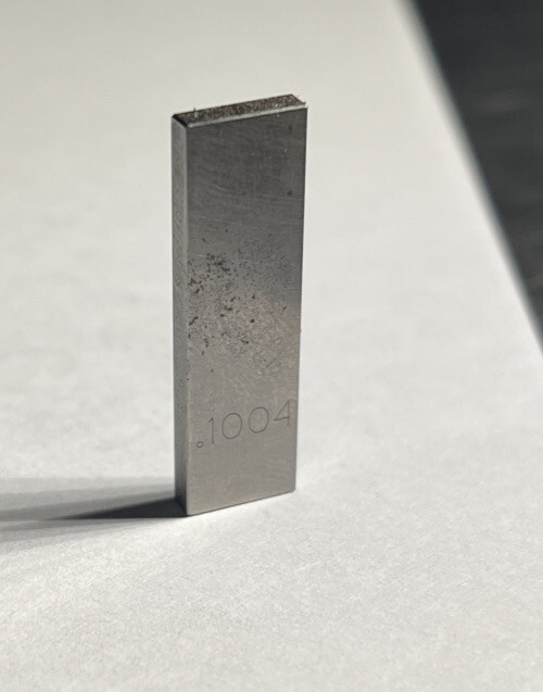 .1004 Starrett-Webber Gage Block Used