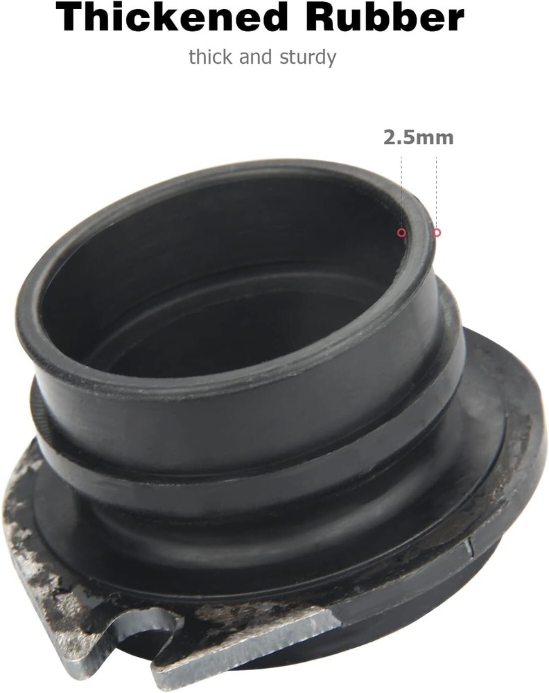 Garbage Disposal Parts Flex Coupler Replacement for InSinkErator Black