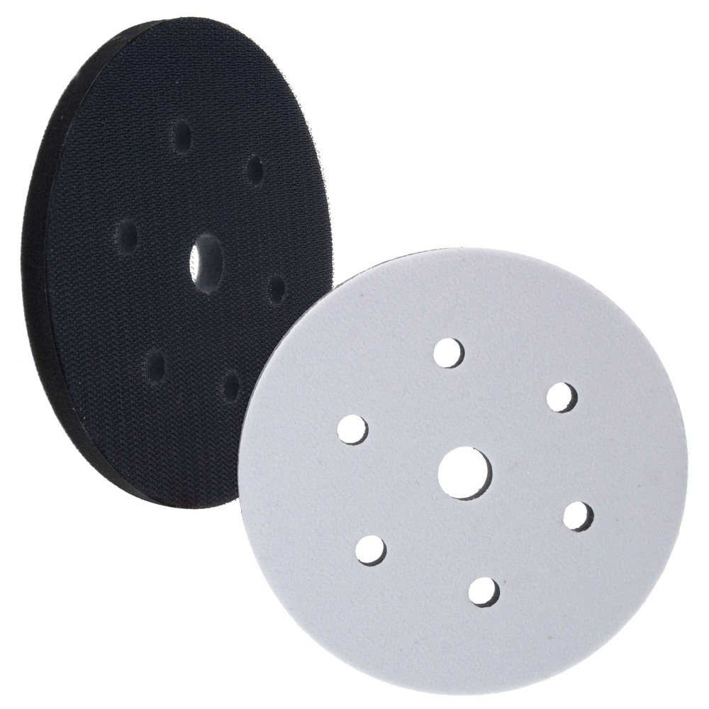 6" x 7/16" 10mm Thick Soft Density Interface Pad for DA Polishers, Sanders Discs
