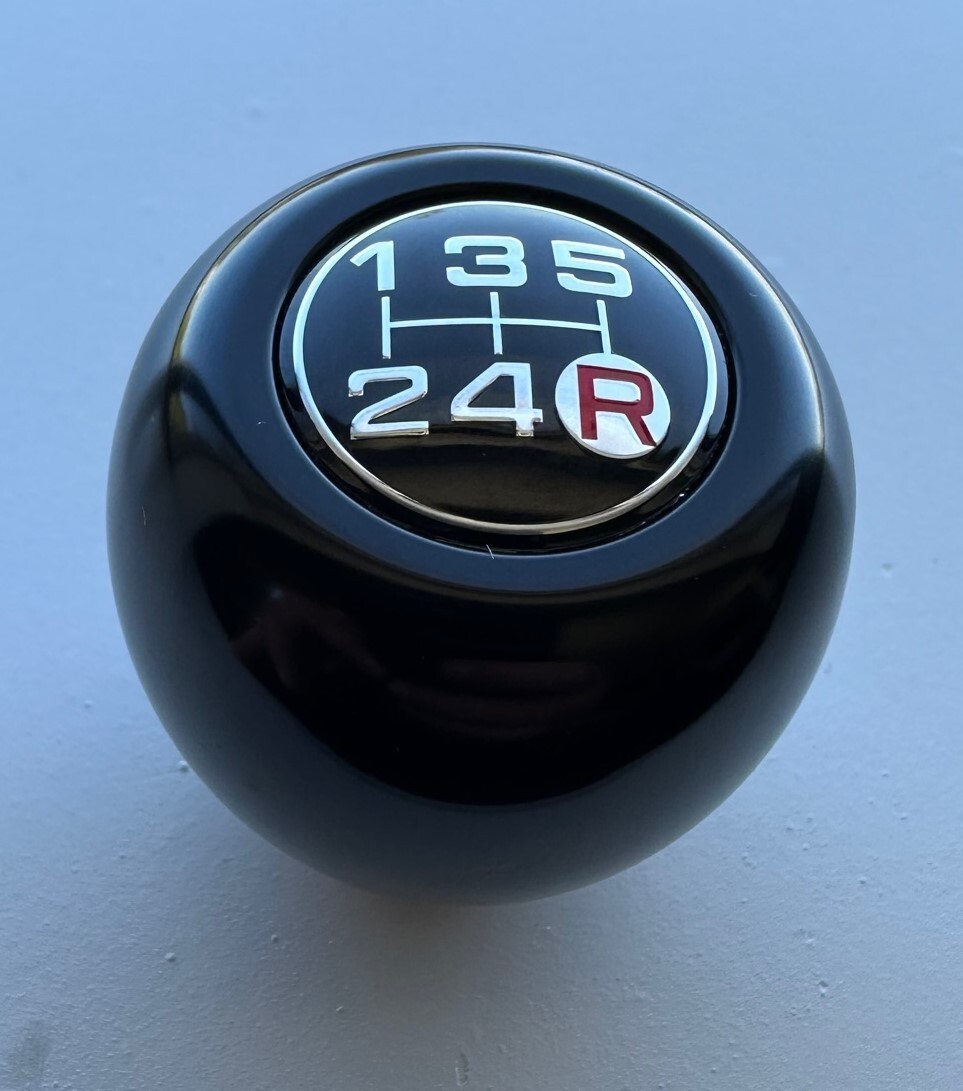 79-89 Toyota Pickup Truck 4Runner SR5 Black 5 Speed Shift Knob OEM Shifter Knobs