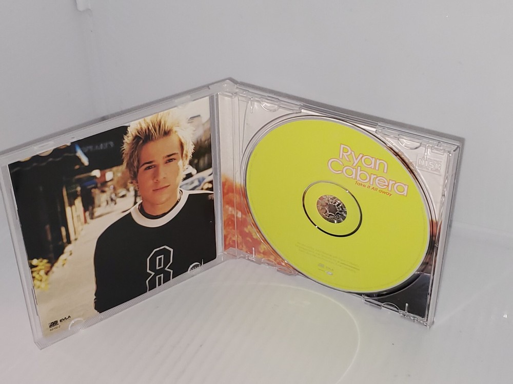 Ryan Cabrera, Take It All Away CD. SIGNED RARE