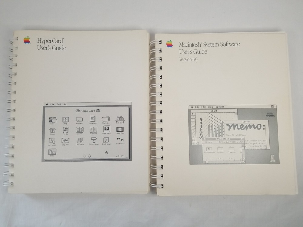 Macintosh 1988 System Software User's Guide 6.0 / Hypercard User's Guide