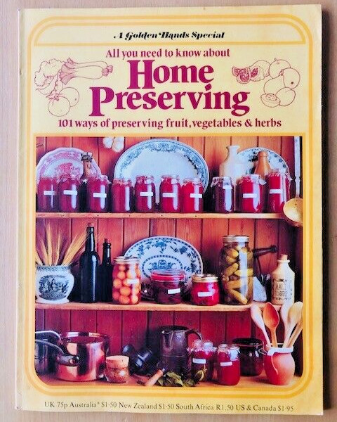 HOME PRESERVING - Pub. MARSHALL CAVENDISH - P/B - 1976