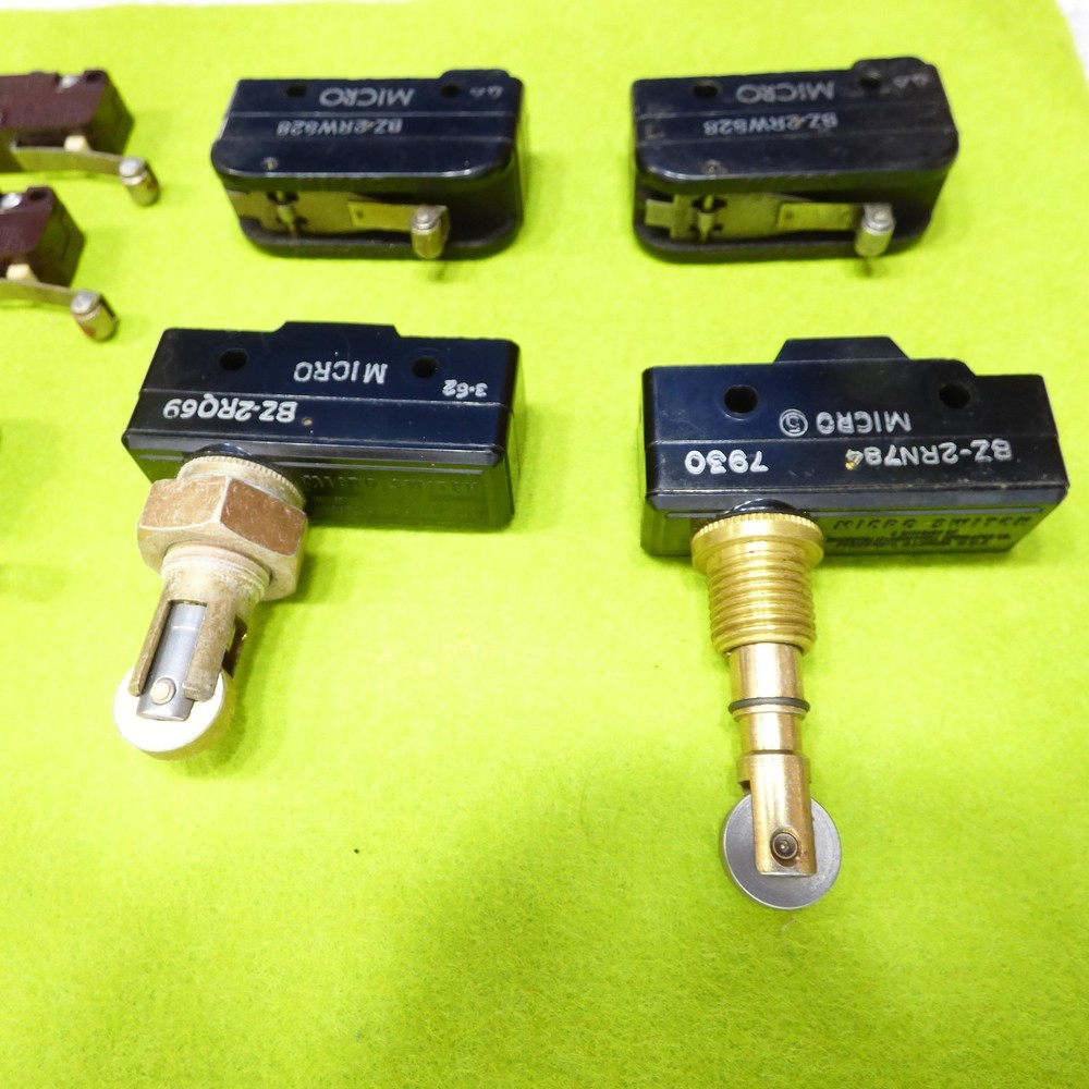 7 Mixed lot roller lever micro switch Honeywell Cherry microswitch