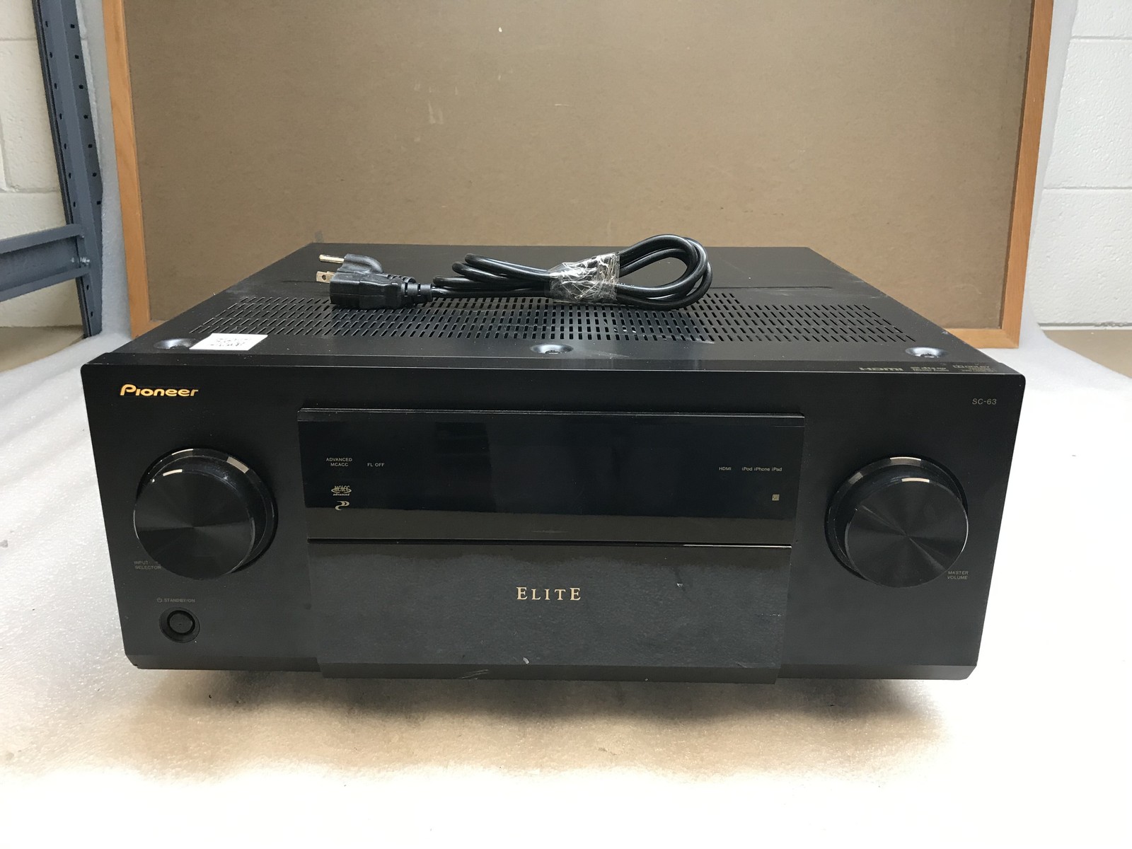 Pioneer Elite SC-63 7.2 Channel AV Receiver Black Dolby True HD - No Remote