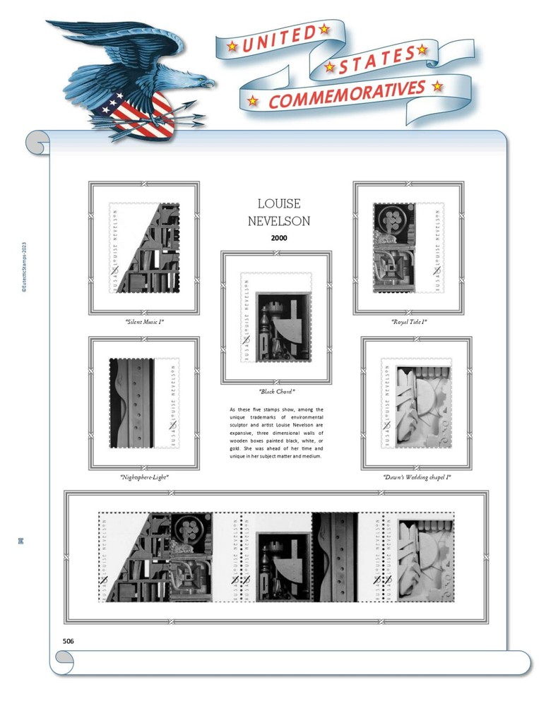 2000 U.S. Commemorative Singles COMPLETE Supplement (White Ace Alternative)