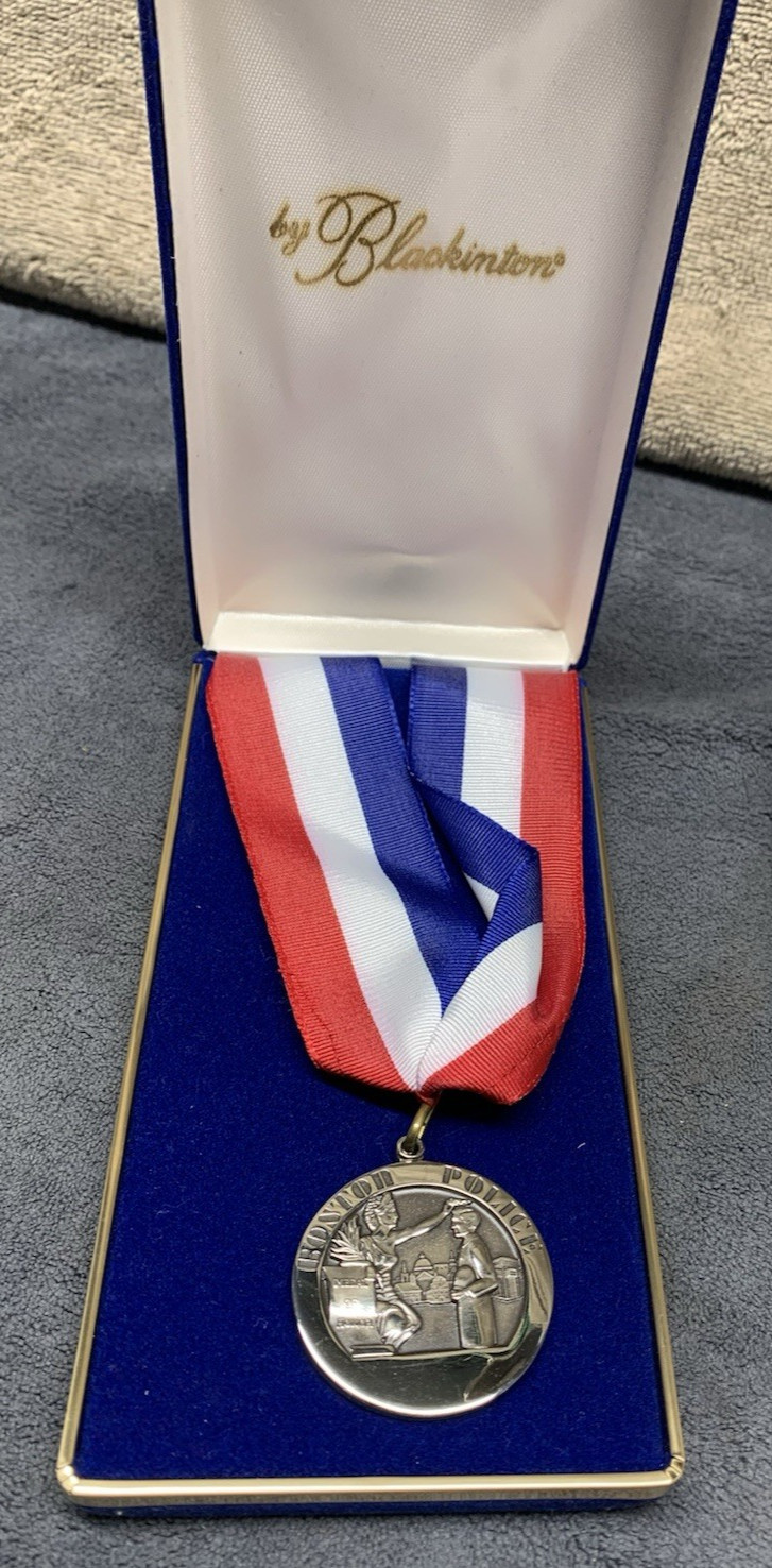 Vintage Collectable Boston Police Medal of Honer by Blackinton