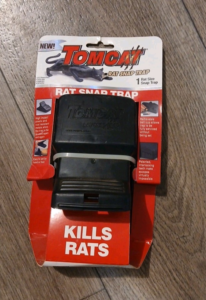 Tomcat Rat Snap Trap - Reusable, 1-Pack