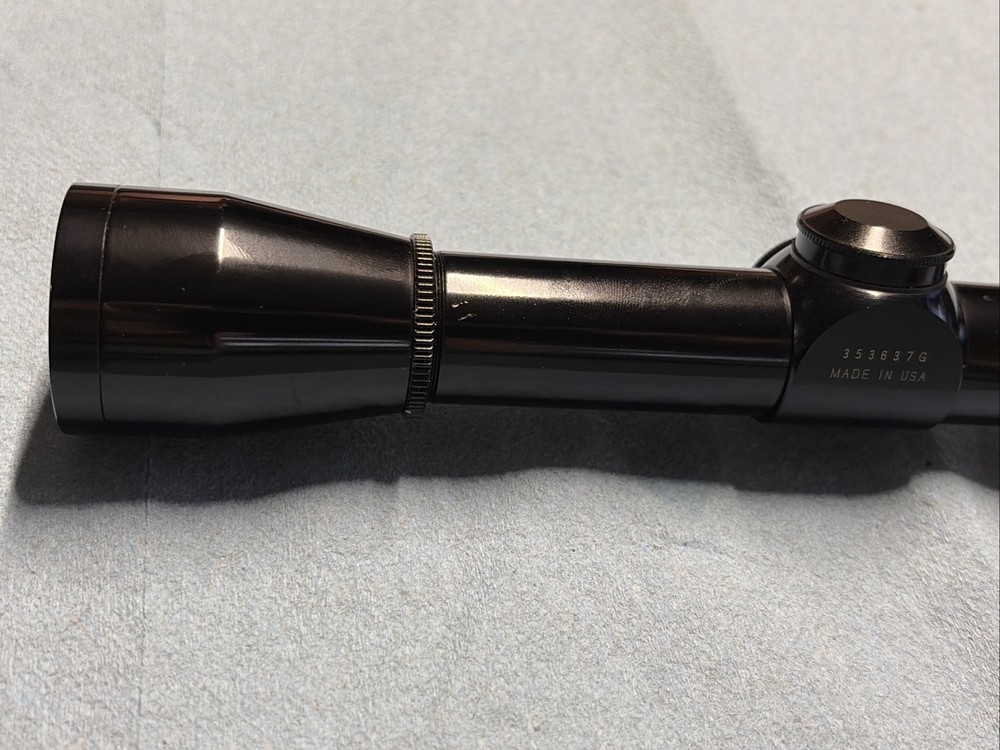 Leupold 4X M8 Gloss Black Scope Duplex Reticle