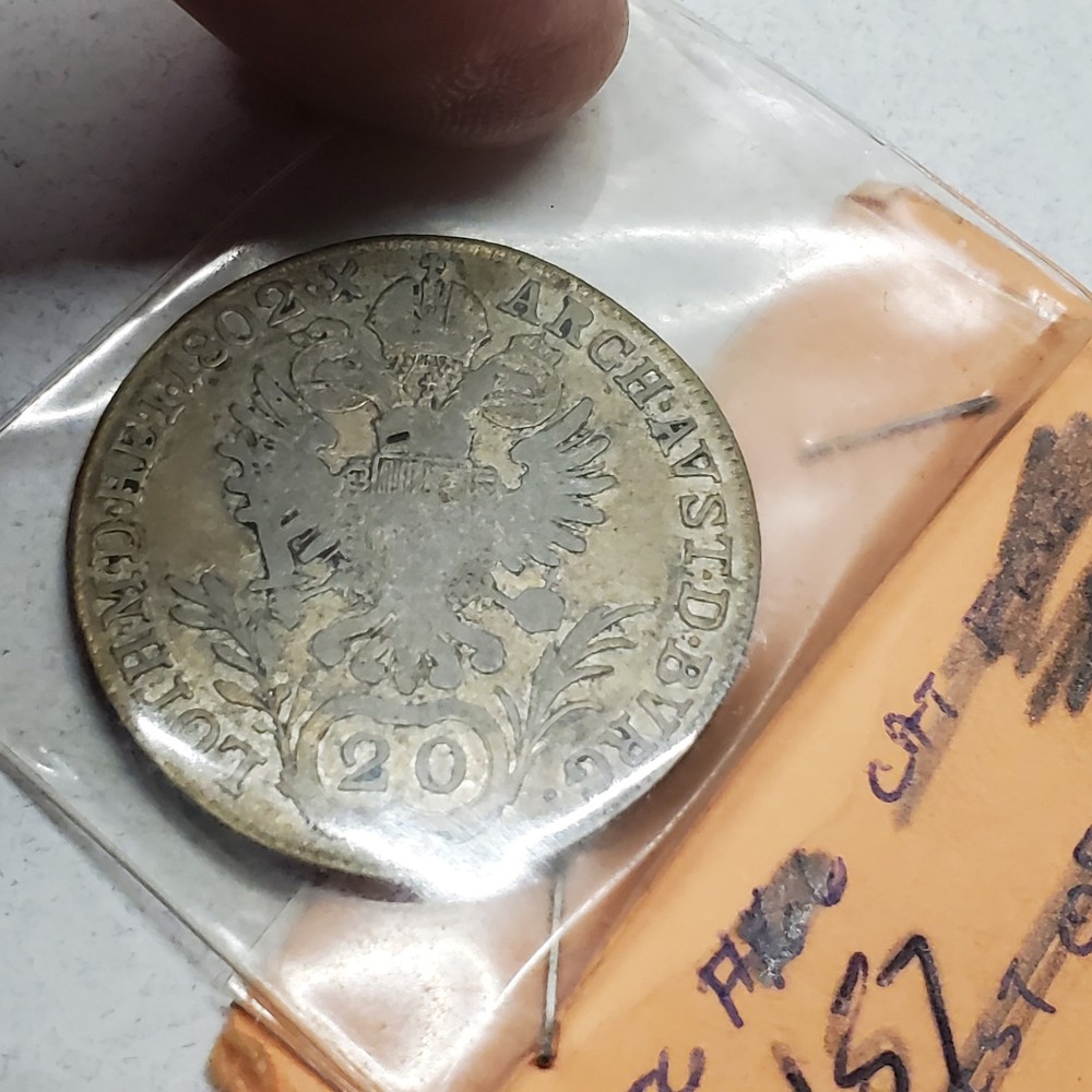 1802 AUSTRIA 20 KREUZER # 110
