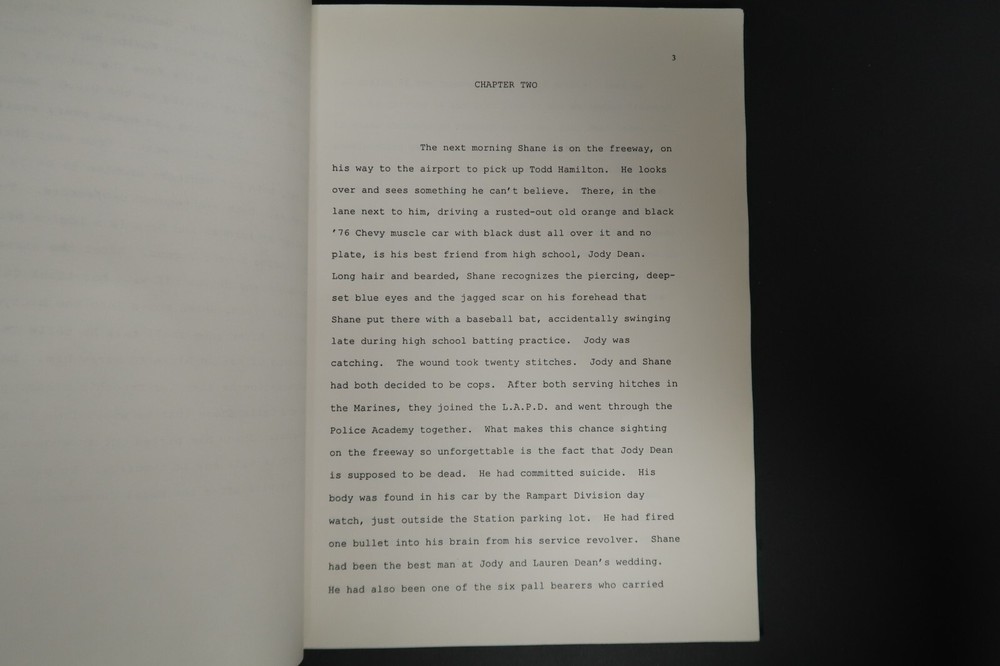 Stephen J. Cannell The Viking Funeral Original Book Script Studios Collection