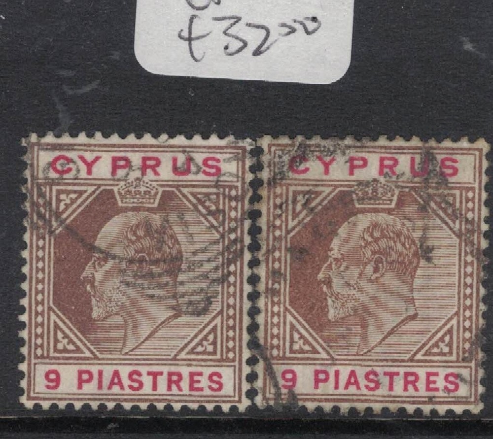 Cyprus SG 68, 68a VFU (9ftr)