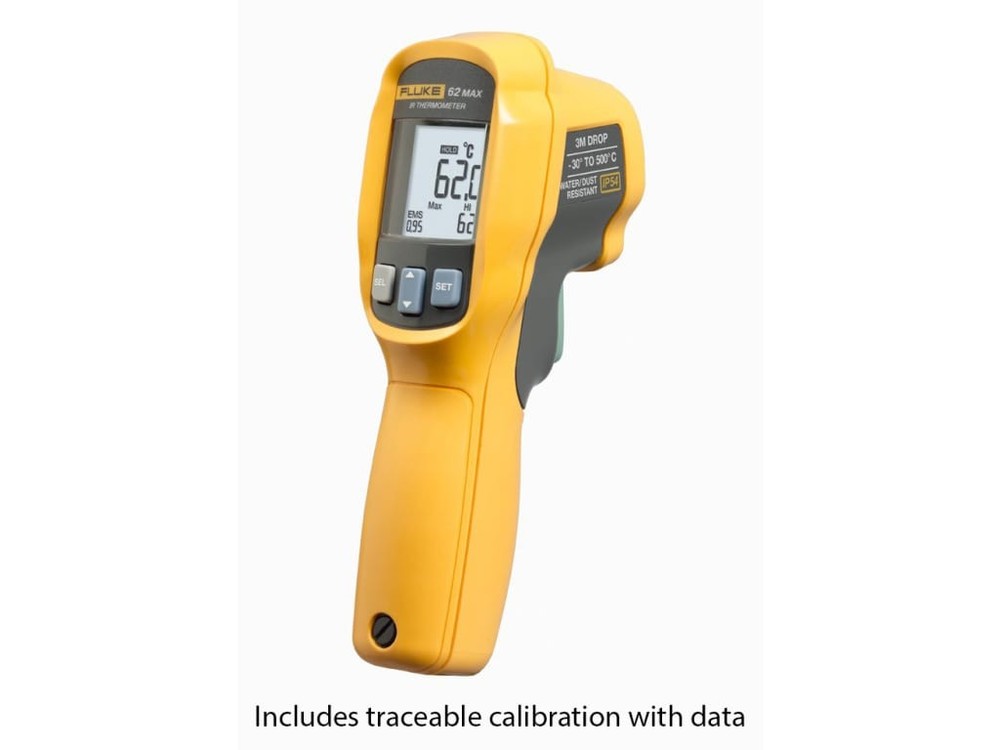 Fluke 62 MAX CAL - Mini Infrared Thermometer (Includes Traceable Calibration