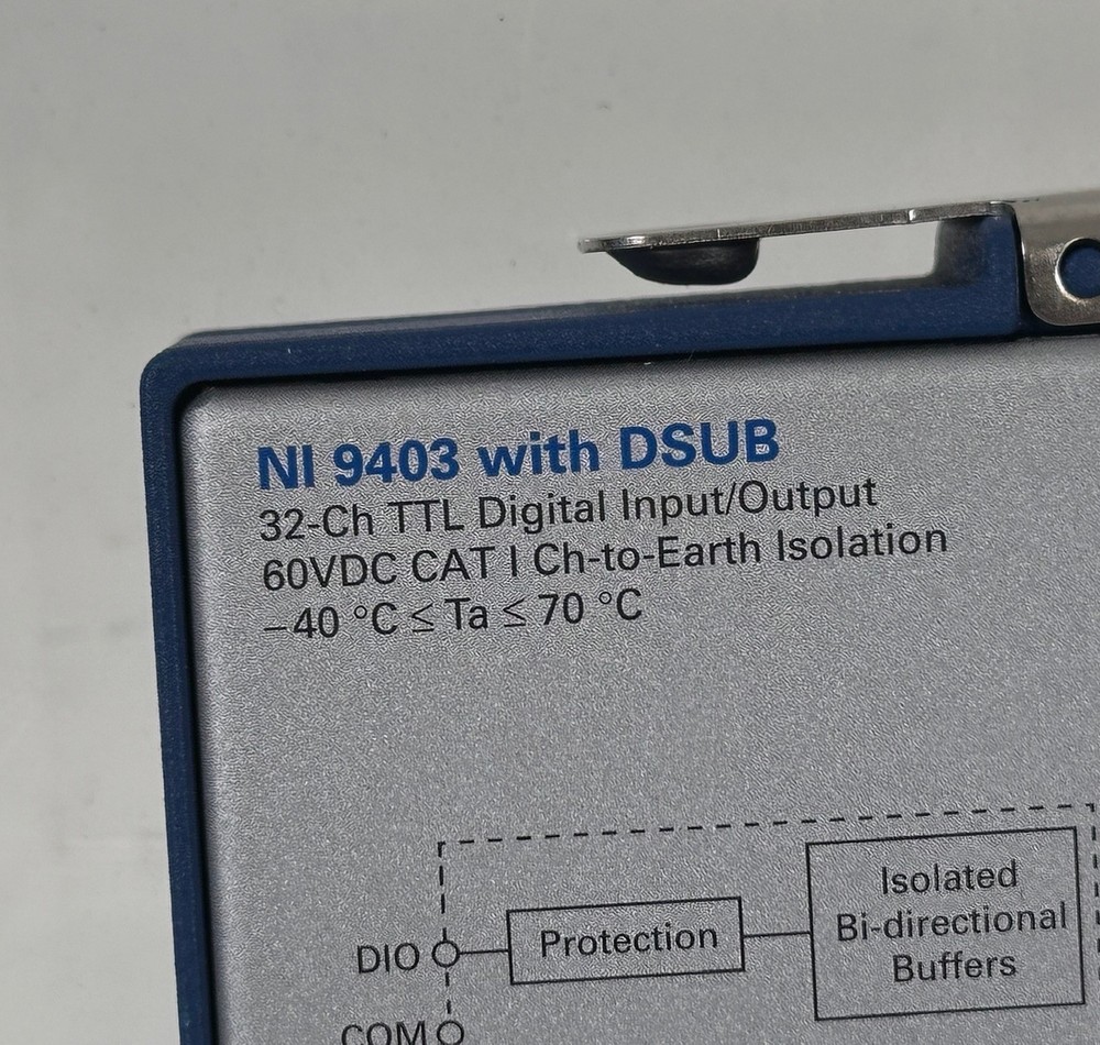 NATIONAL INSTRUMENTS NI 9403 w/ DSUB MODULE For cDAQ cRIO