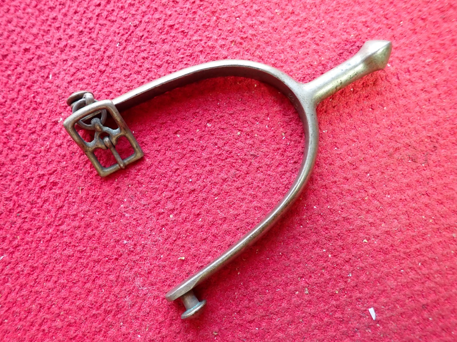 Antique Pair of Model 1911 WWI Cavalry U.S. A.B. August Buermann Spurs