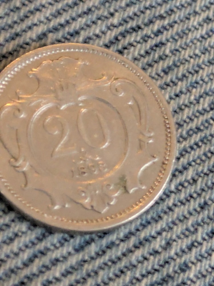 K48 Austria 1893 20 Heller