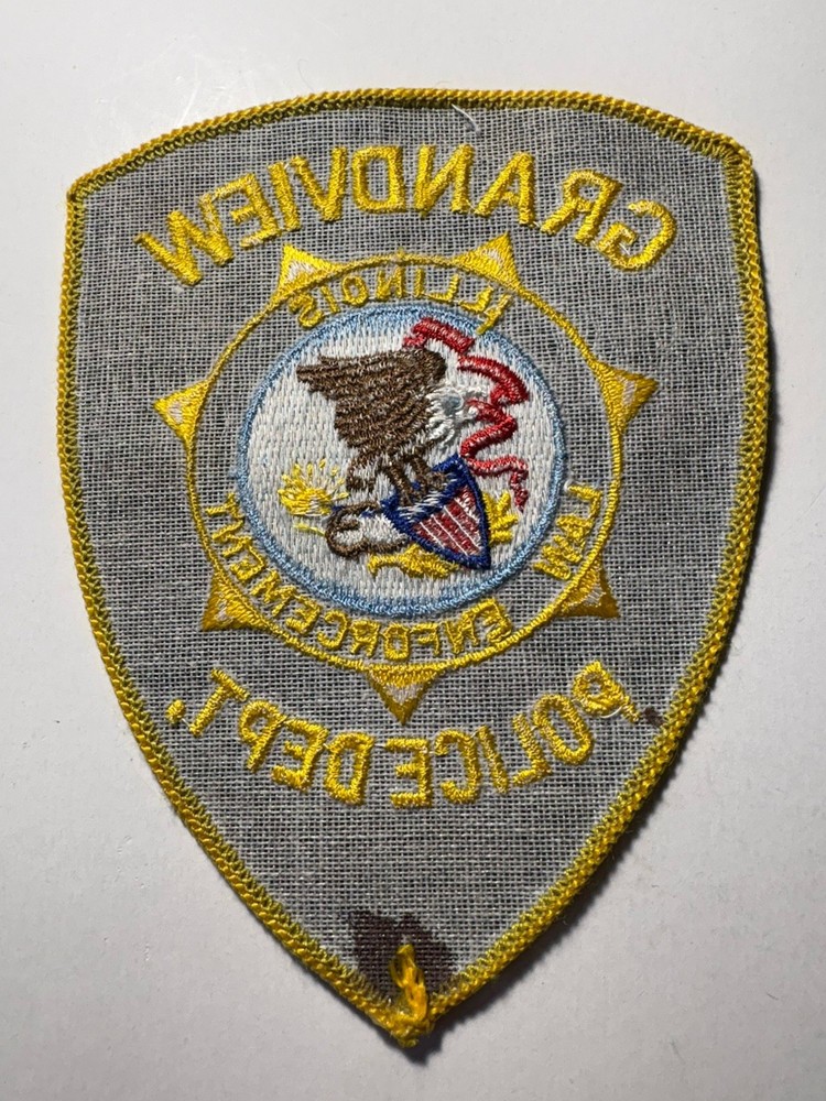 Grandview Illinois Police Patch