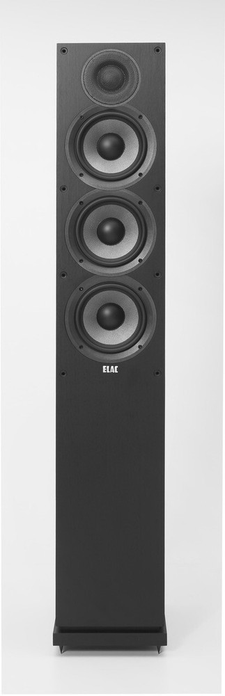 Elac DF-52-BK 5-1/4" Floorstanding Speaker Black pair