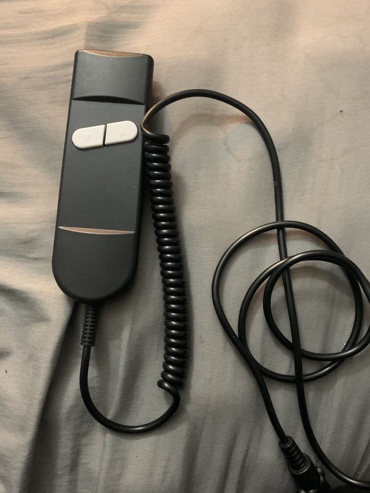 5 Pin Black 2 Button Remote Control For Recliner Chair