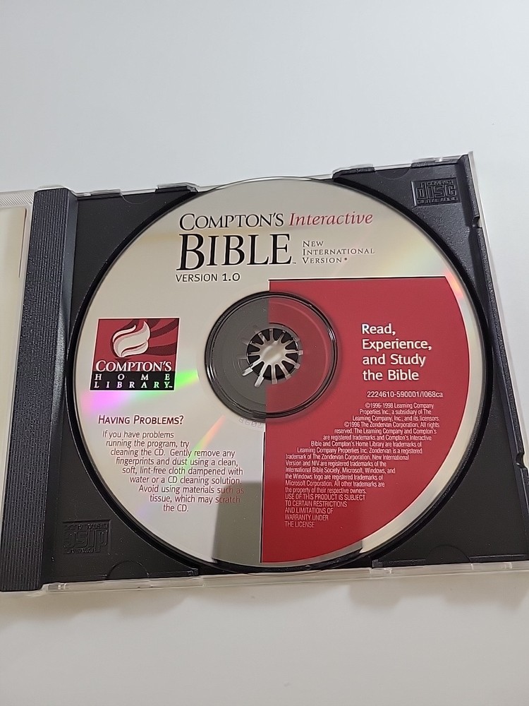 Compton’s Interactive Bible CD-ROM
