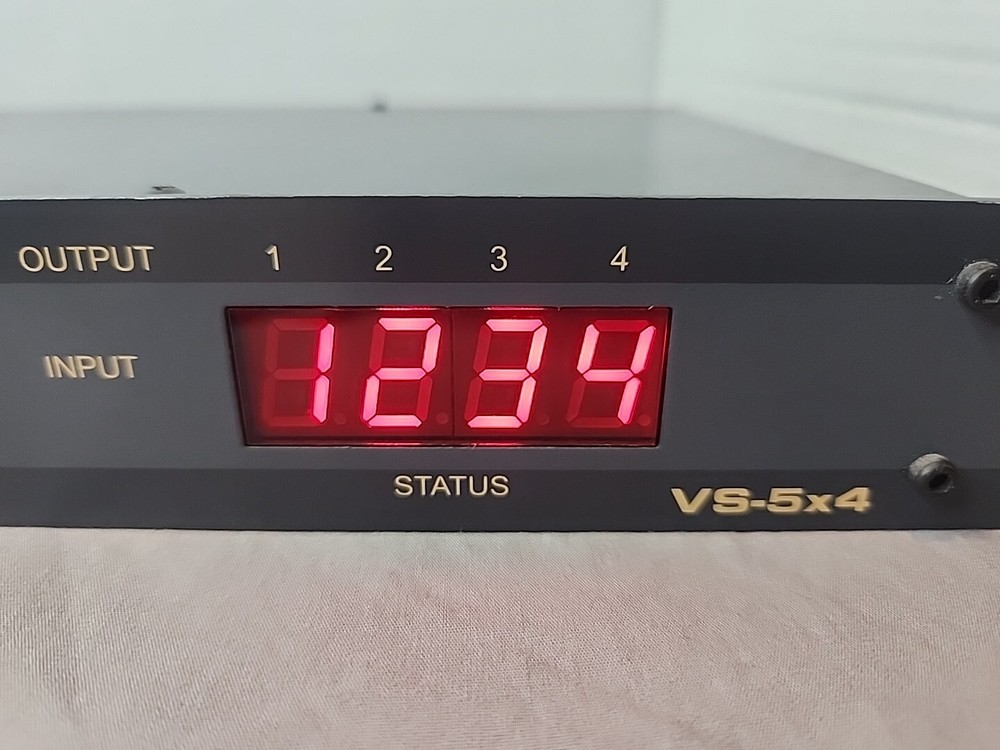 Kramer Electronics VS- 5x4 Vertical Interval Audio Video Switcher