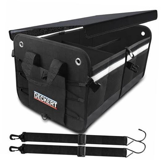 Car SUV Trunk Organizer, 600D Oxford Polyester, Collapsible, Multi