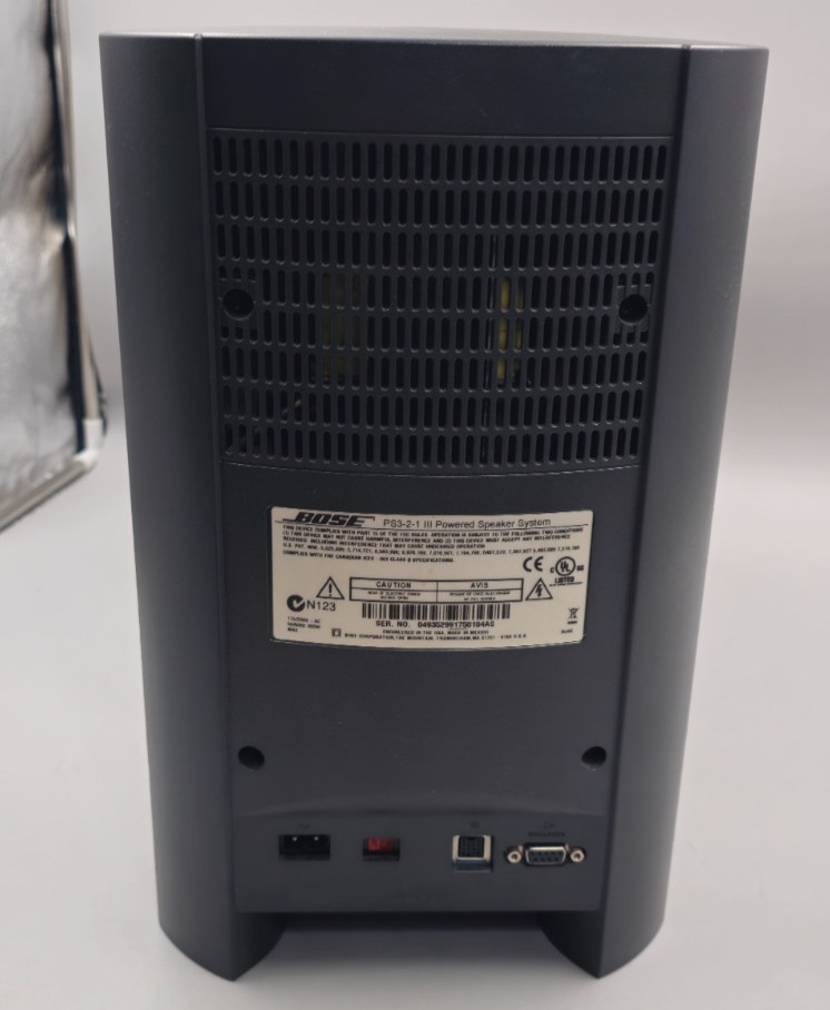 Bose PS3-2-1 III Powered Speaker System Acoustimass Module Subwoofer - Tested