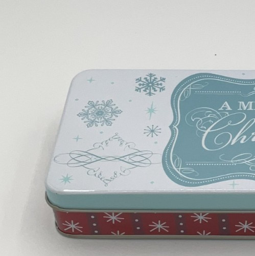 Christmas Cookie Candy Tin