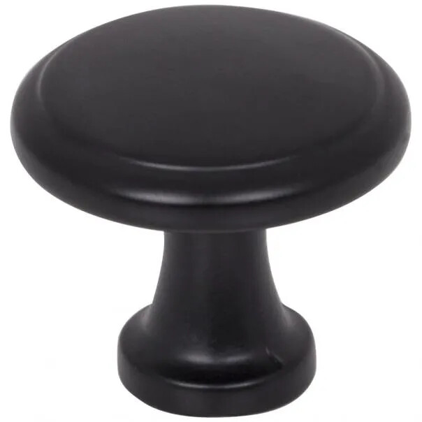 Matte Black Kitchen Cabinet Knob Vanity Knobs Drawer Pull Hardware Bar 3970-MB