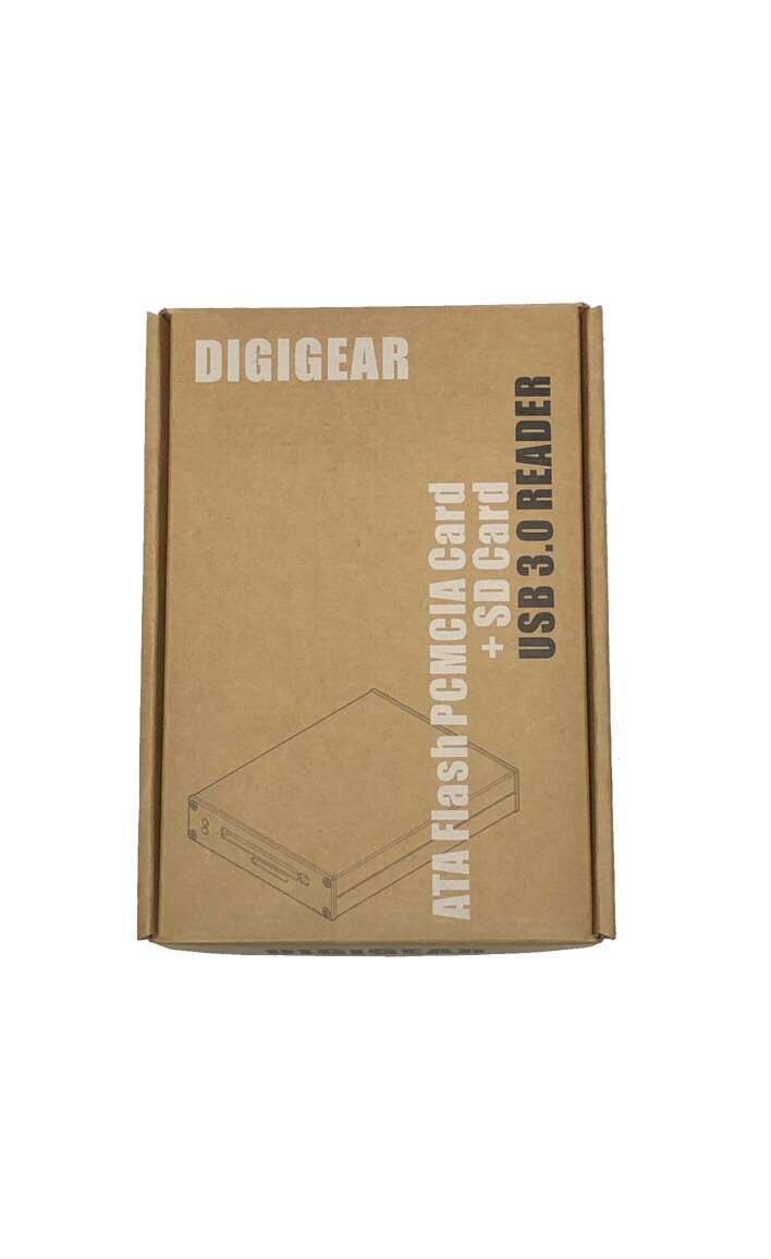 DIGIGEAR ATA Flash PCMCIA PC Card SD SDHC SDXC USB 3.0 Card Reader omnidrive