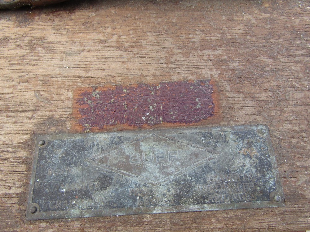 Antique Buff & Buff Metal Engineer Survey Transit- Tripod- Case #29639- Boston