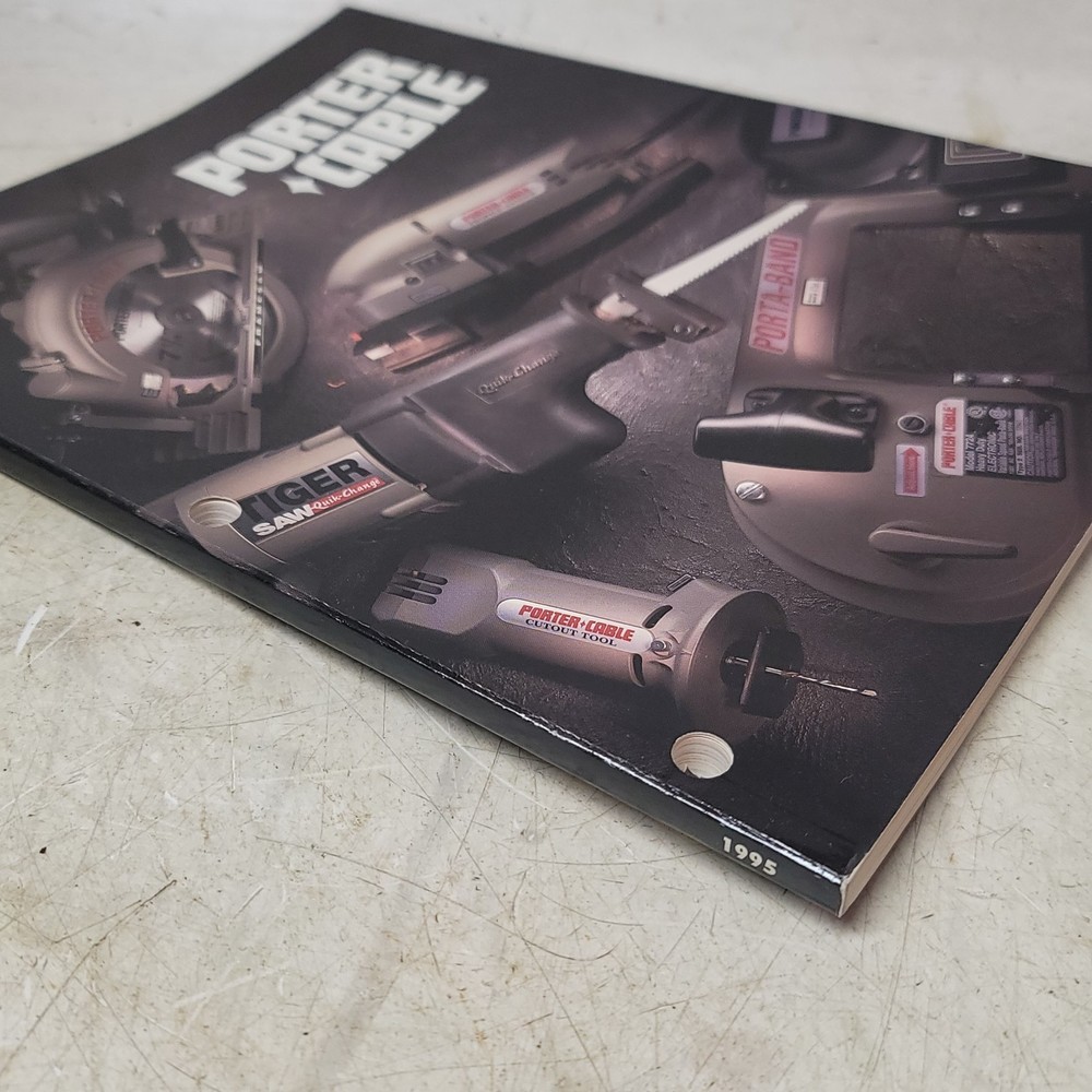 Porter Cable Power Tool Catalog 1995