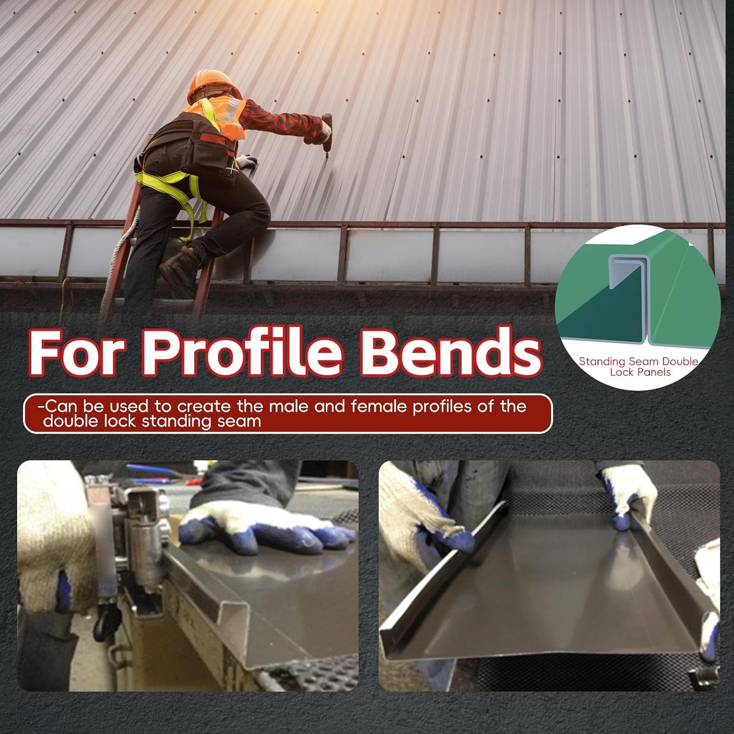 Adjustable Sheet Metal Bending Tool 2204 Uni Bender Bending Height From 3/8"-8"