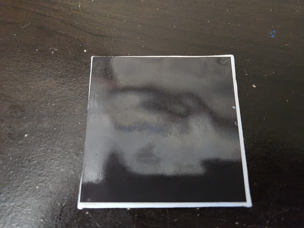 Handpainted Canvas Panel Magnet Mew (*FAST SHIPPING!*)