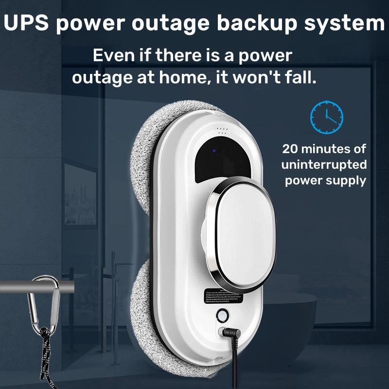 Smart Electric Window Cleaner Robot Automatic Glass Cleaning Tool Remote Control