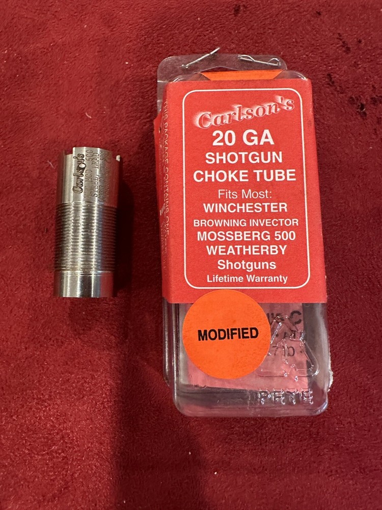 Carlson's Tru-Choke 20ga Modified New