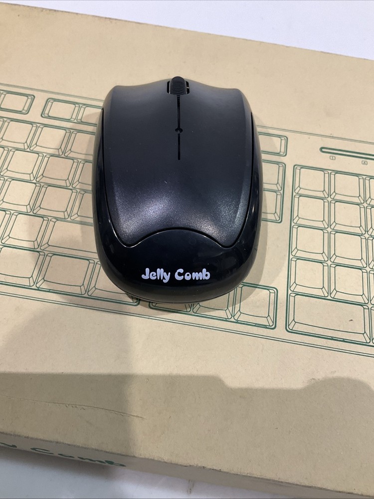 JELLY-COMB K041 WIRELESS COMPUTER KEYBOARD AND MOUSE SET T2M