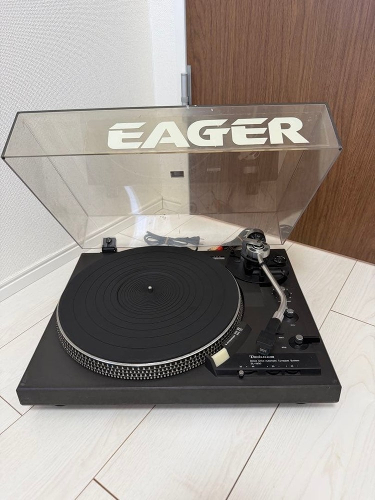 Technics Sl-1900 Turntable Direct Drive DD Automatic System Record player Black